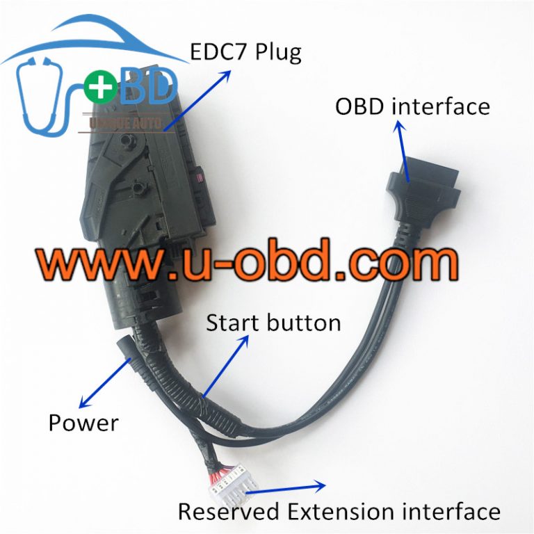 BOSCH EDC7 ECU Quick diagnose and refresh plug