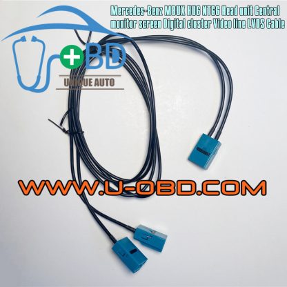 Mercedes-Benz MBUX HU6 NTG6 Head unit Central display digital cluster video line LVDS cable